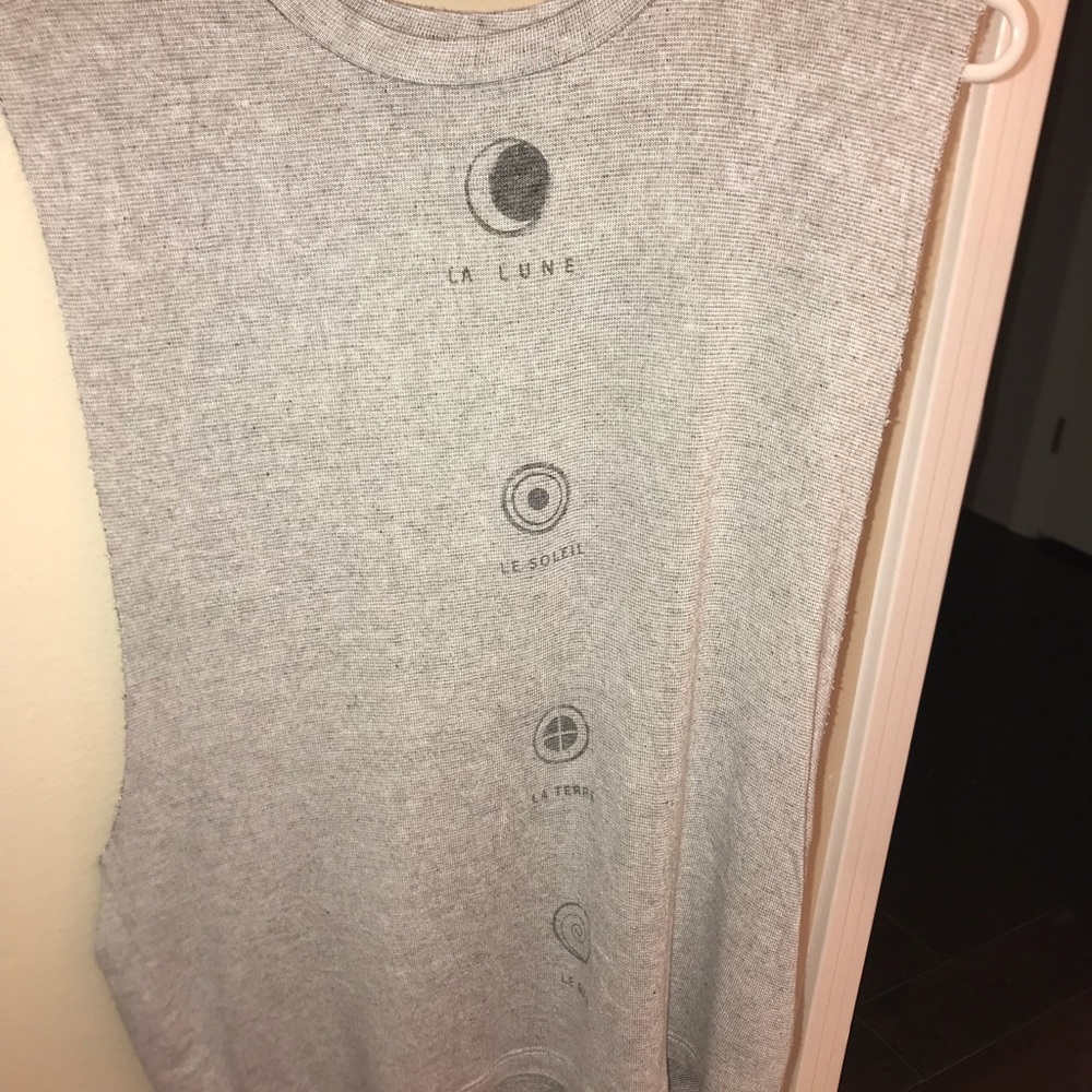 Urban outfitters cutoff sleeve T-shirt